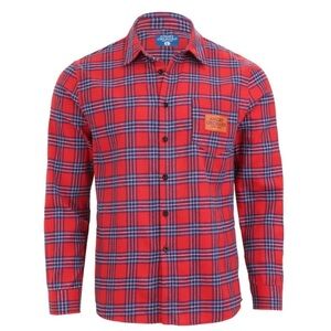 Angry Orchard Flannel Button Down Shirt